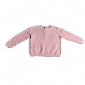 Pink Knit Sweater with Sparkle